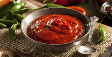 concepto salsa roja mexicana